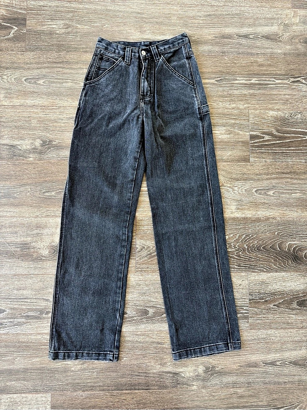 Brandy Melville/ J.GALT Straight Leg Cotton Carpenter Jeans